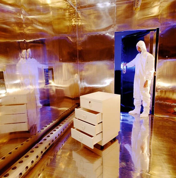 Chamber for measurement of volatile organic compounds emitted from furnishings. Photo Credit: Tracey Nicholls, CSIROscienceimage.csiro.au/image/2906